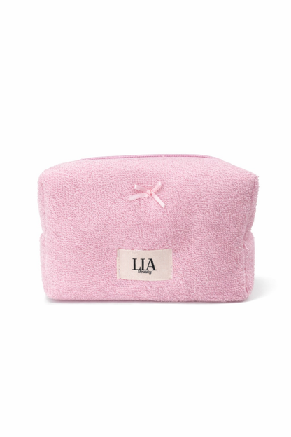 Pink ribbon beauty case