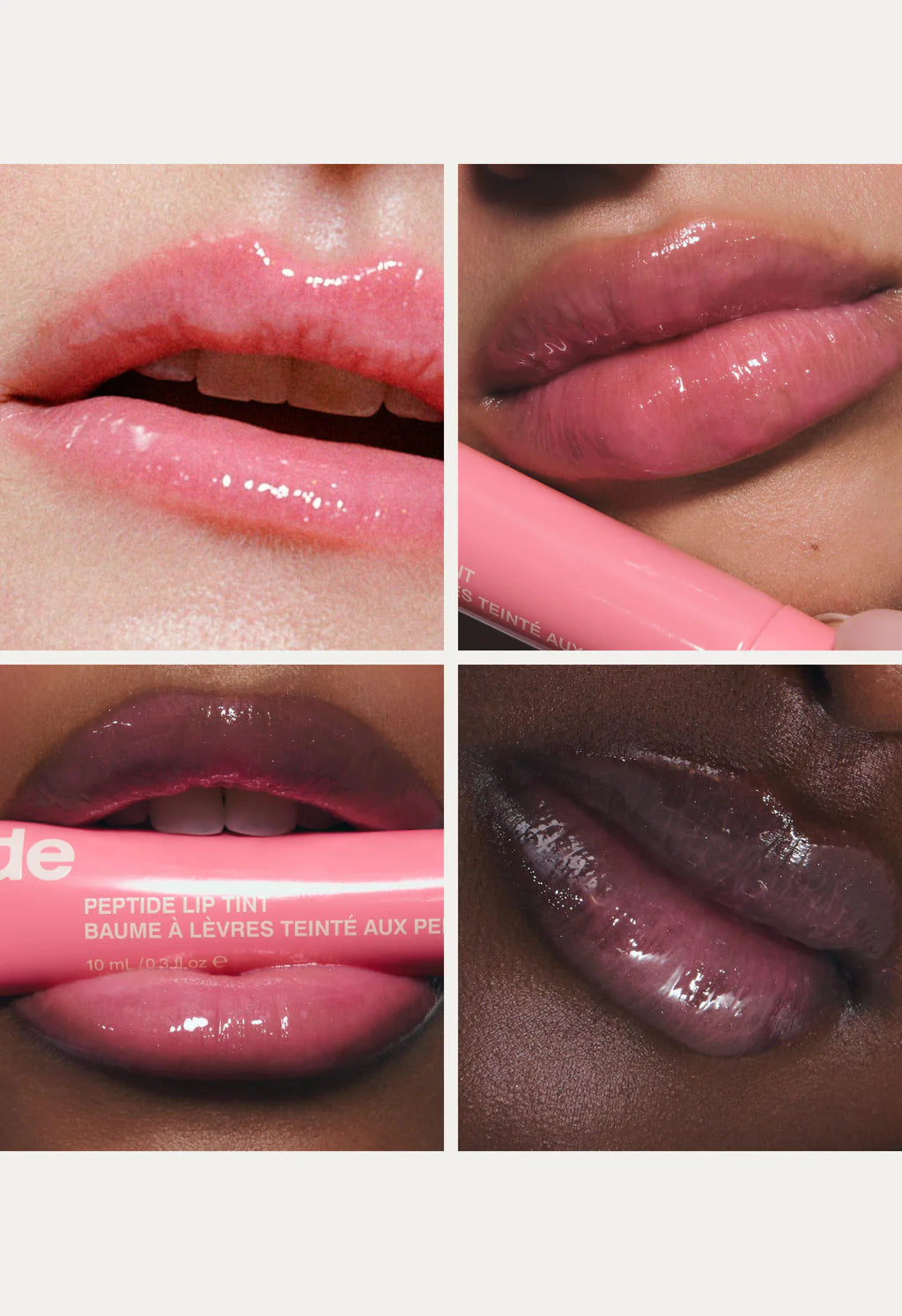Peptide lip tint