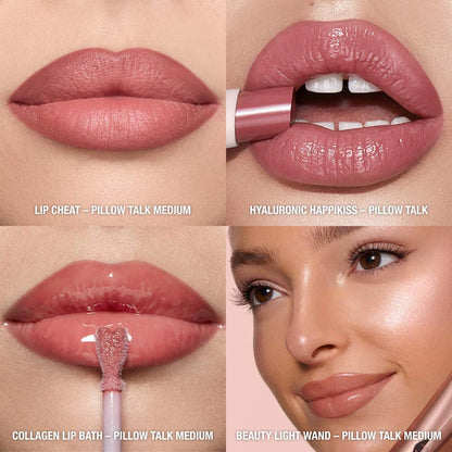 Charlotte Tilbury Pillow Talk Iconic Lip and Cheek Secrets Set
