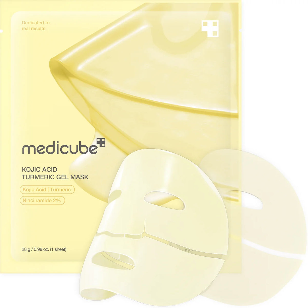 Medicube Kojic Acid Turmeric Gold Jelly Gel Mask x4