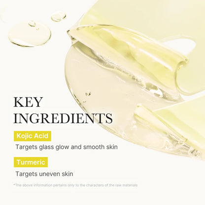 Medicube Kojic Acid Turmeric Gold Jelly Gel Mask x4