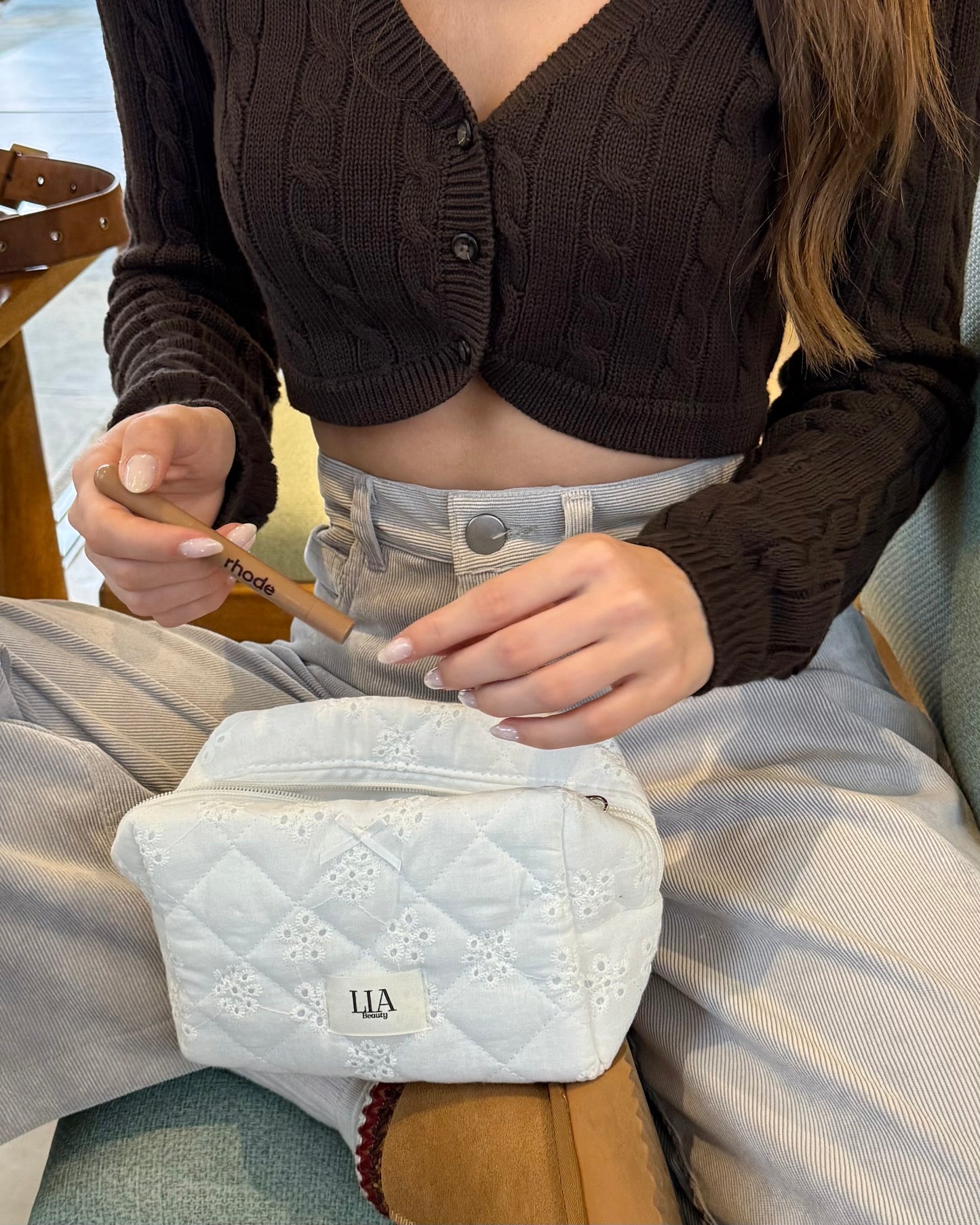 White dream beauty case
