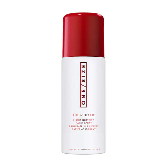 ONE/SIZE by Patrick Starrr 
Mini Oil Sucker Liquid Blotting Paper Touch-Up Spray