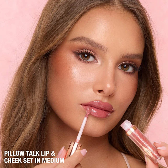 Charlotte Tilbury Pillow Talk Iconic Lip and Cheek Secrets Set