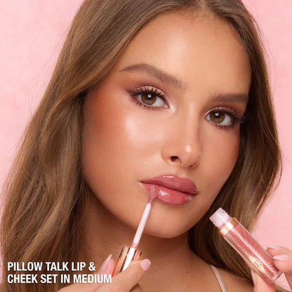 Charlotte Tilbury Pillow Talk Iconic Lip and Cheek Secrets Set