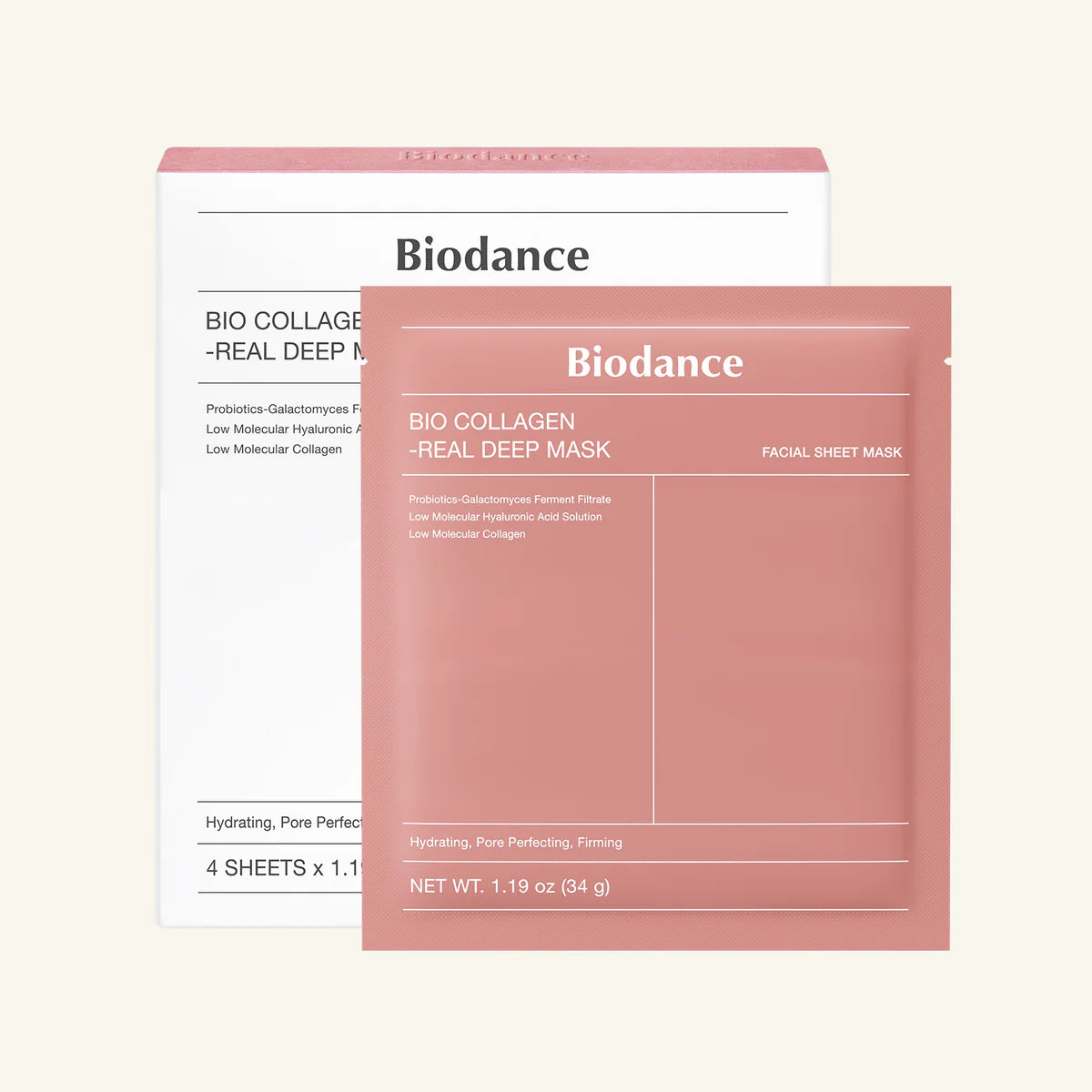 Biodance real deep mask x4