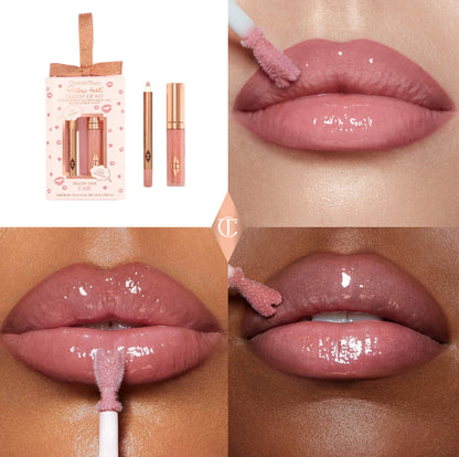 Charlotte Tilbury Mini Pillow Talk Glossy Lip Duos