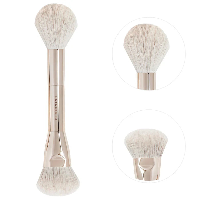 Patrick ta dual ended blush brush