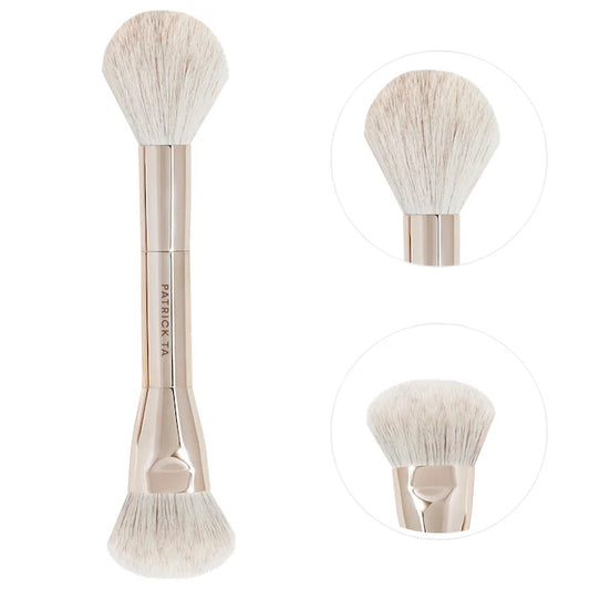 Patrick ta dual ended blush brush