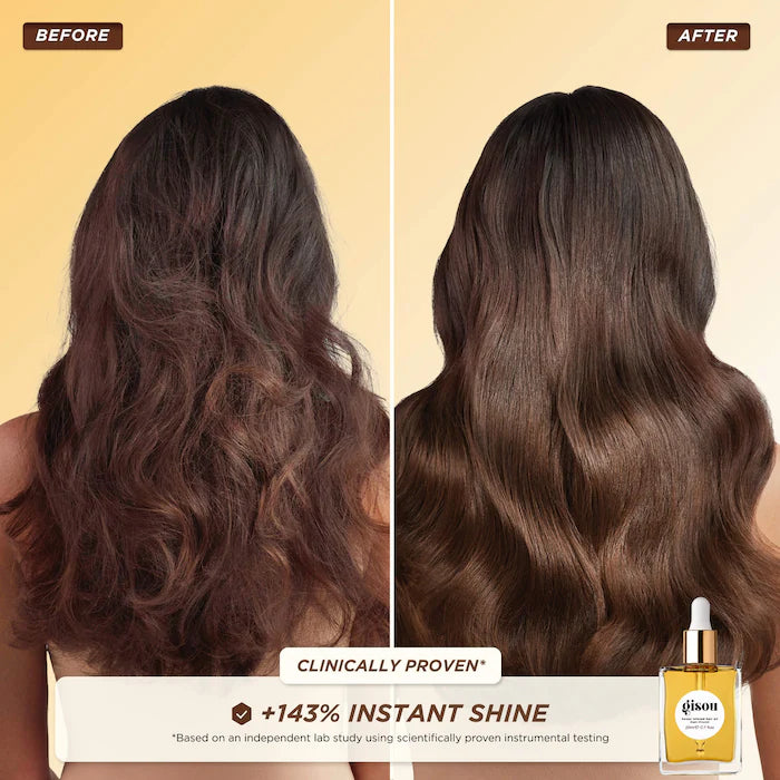 Gisou 
Glow All The Way Hair and Lip Gift Set