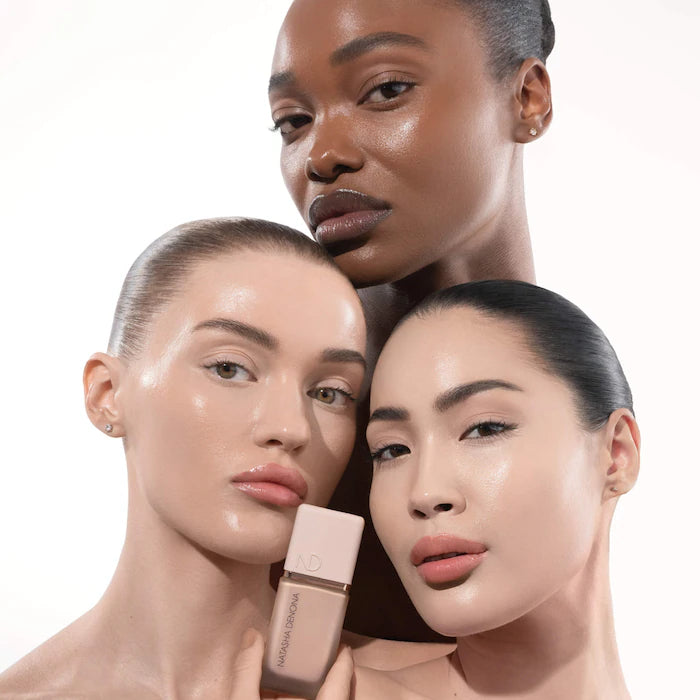 NATASHA DENONA Hy-Glam Foundation Hydrating & Blurring Luminous Longwear Serum Foundation