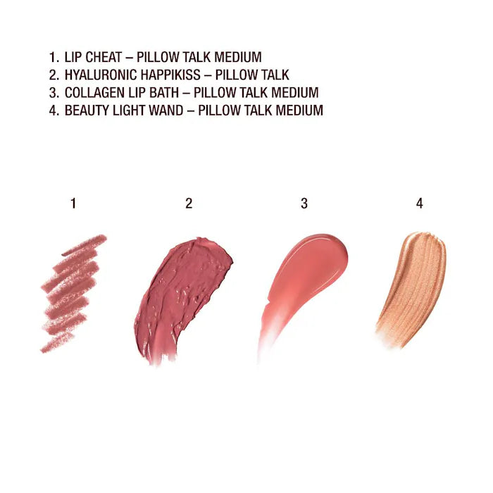 Charlotte Tilbury Pillow Talk Iconic Lip and Cheek Secrets Set
