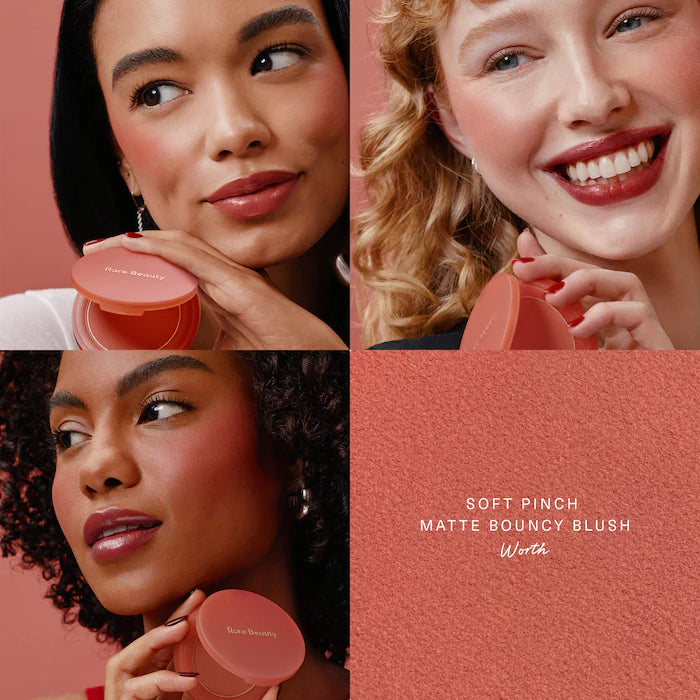 Rare Beauty by Selena Gomez 
Soft Pinch Cheek & Lip Trio Makeup Gift Set