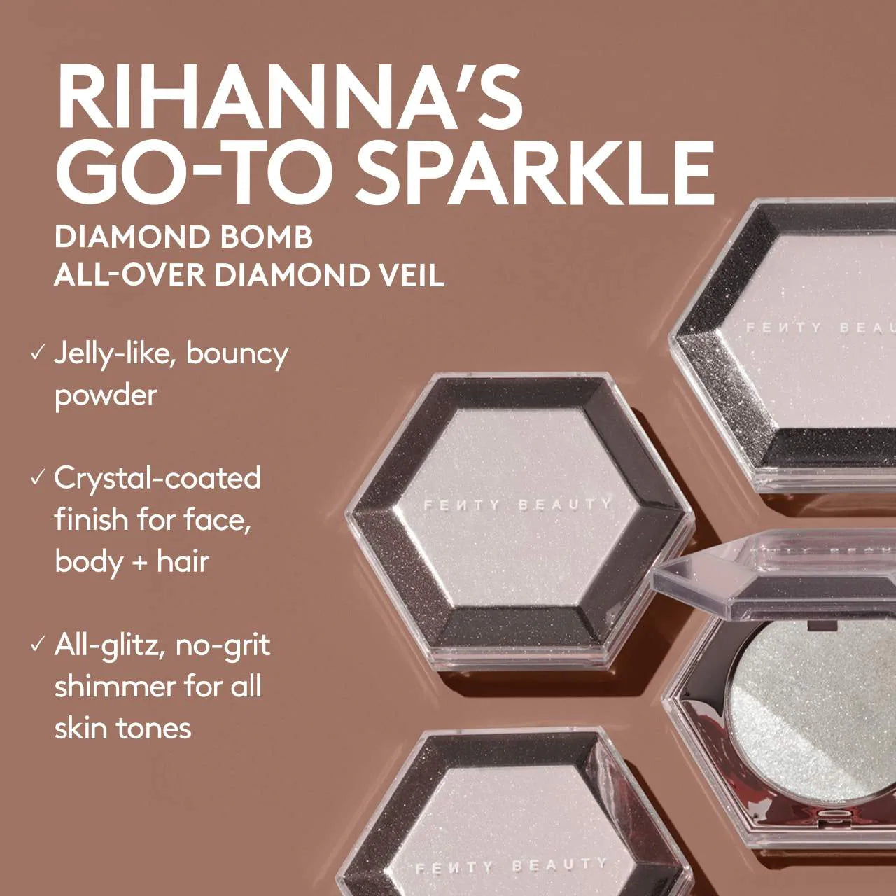 Fenty Beauty by Rihanna Diamond Bomb All-Over Diamond Veil