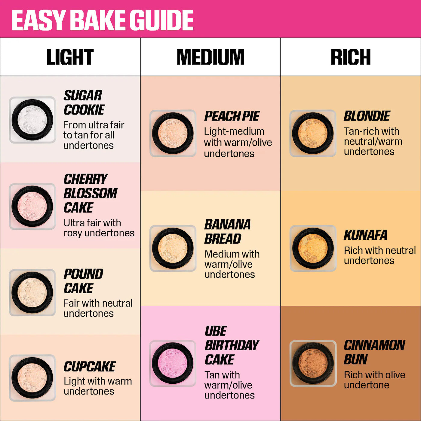 HUDA BEAUTY Easy Bake Blurring Loose Baking & Setting Powder