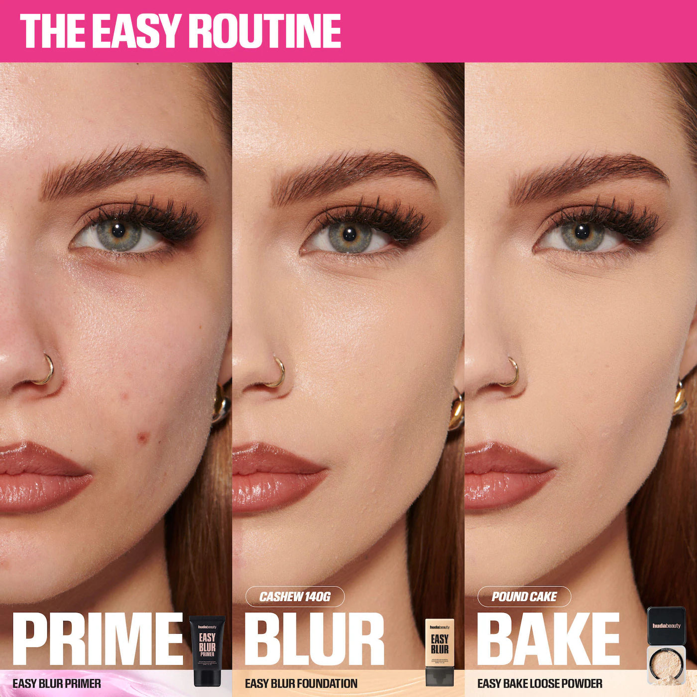 HUDA BEAUTY Easy Bake Blurring Loose Baking & Setting Powder
