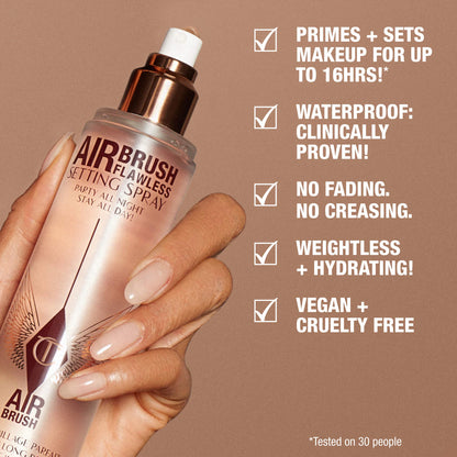 Charlotte Tilbury Mini Airbrush Flawless Hydrating & Waterproof Setting Spray