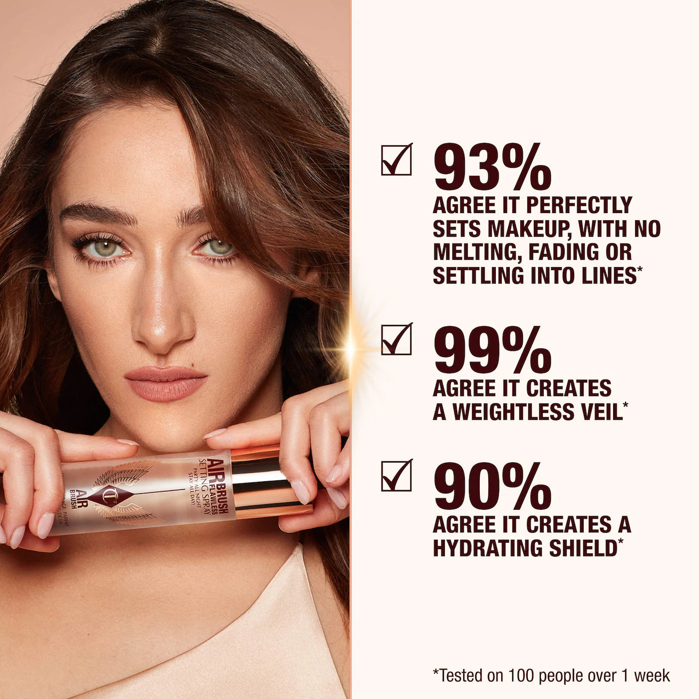 Charlotte Tilbury Mini Airbrush Flawless Hydrating & Waterproof Setting Spray