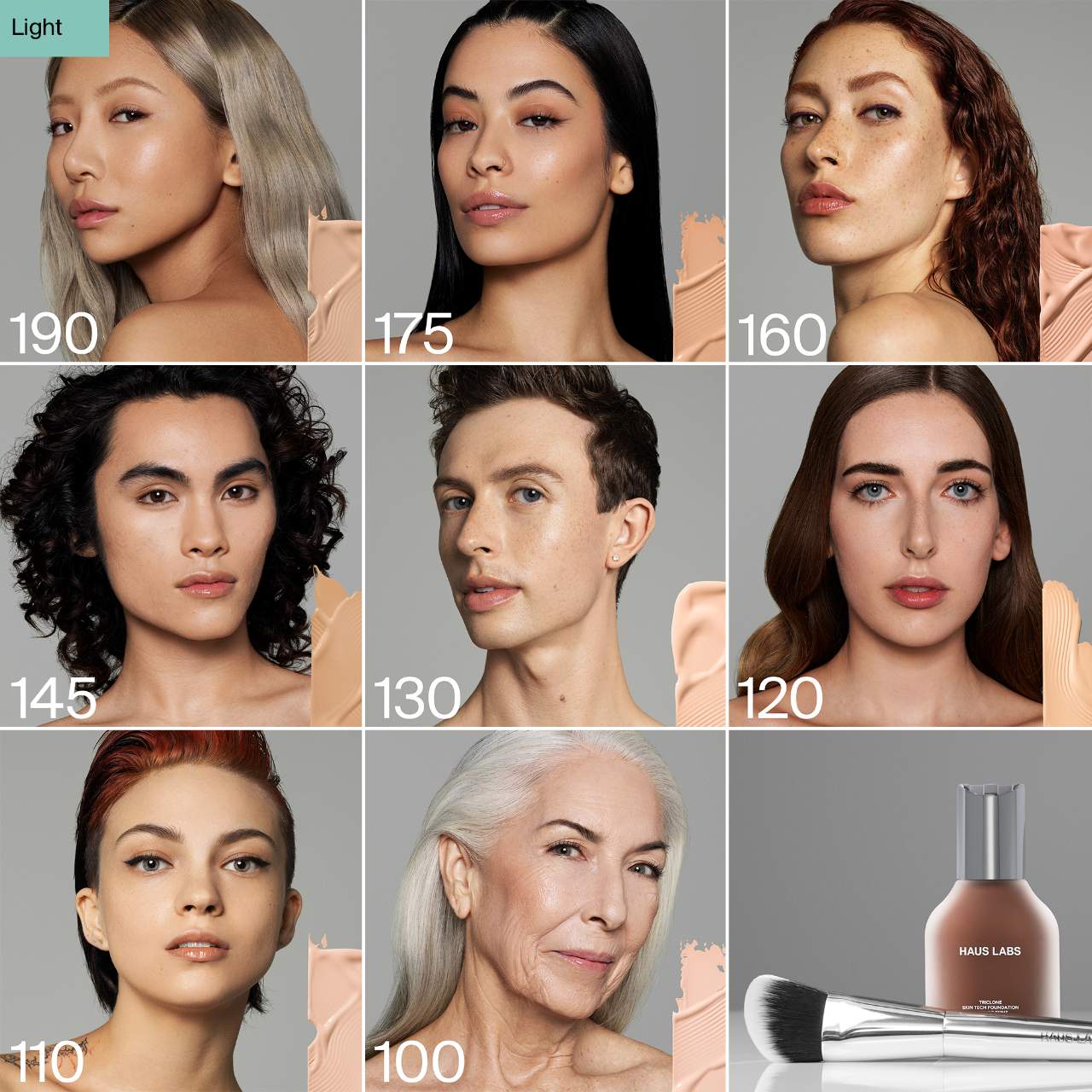 HAUS LABS BY LADY GAGA Triclone Skin Tech Medium Coverage Foundation