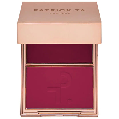 PATRICK TA Major Headlines Double-Take Crème & Powder Blush Duo