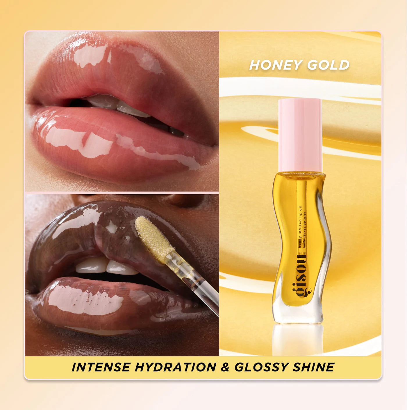 Gisou Honey Infused Hydrating Lip Oil