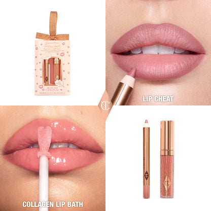 Charlotte Tilbury Mini Pillow Talk Glossy Lip Duos